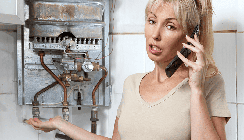 Thornton Heath Boiler Repair  - Woman Phoning Emergency Boiler Engineer